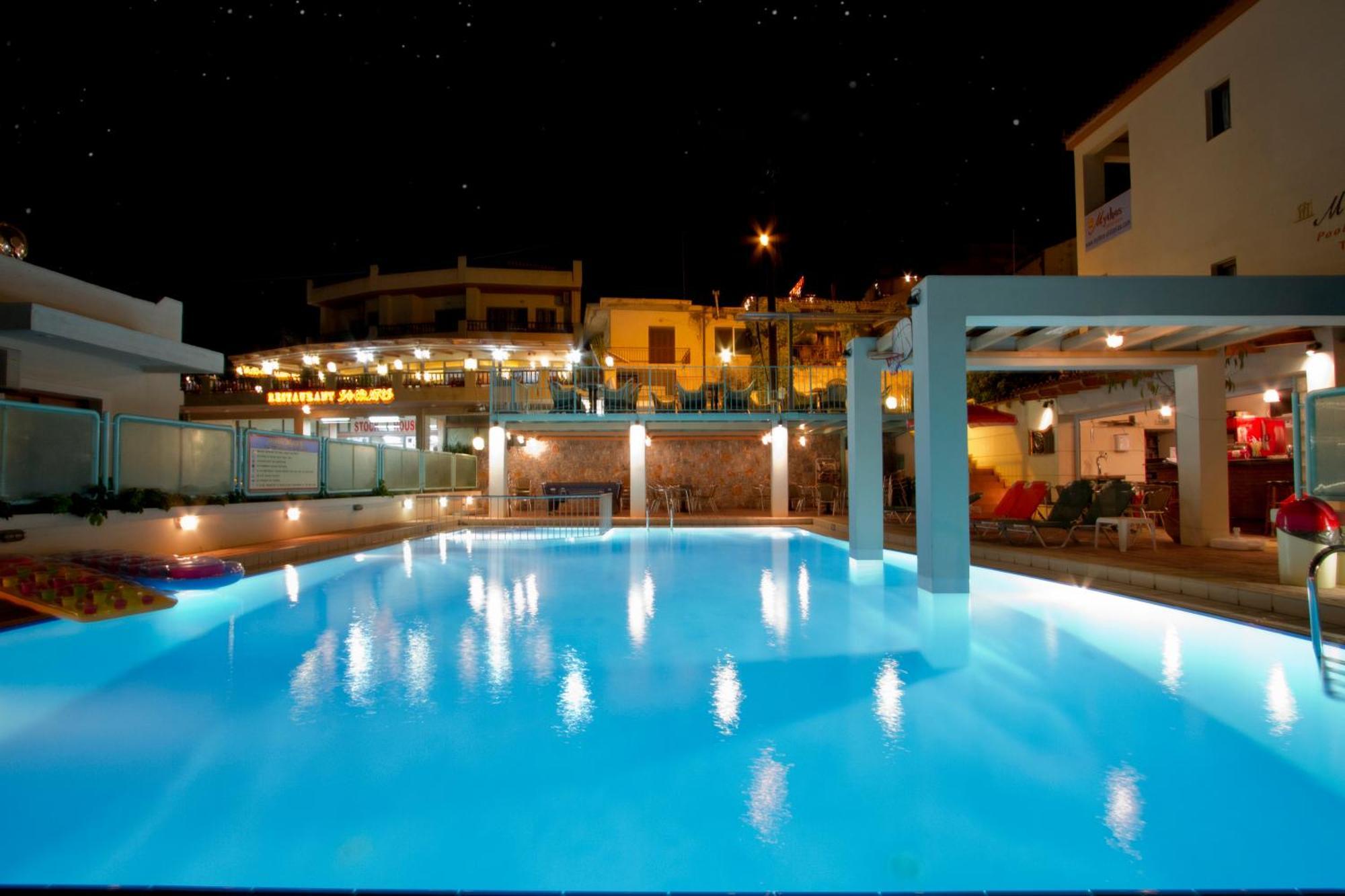 Mythos- Platanias- Hotel -Apts Platanés Exteriör bild