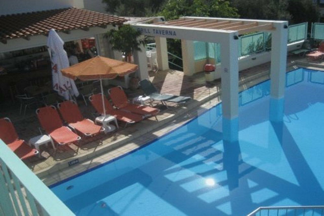 Mythos- Platanias- Hotel -Apts Platanés Exteriör bild